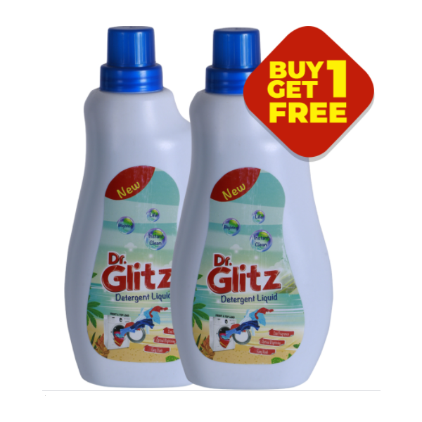 dr.glitz detergent liquid f t load 1l