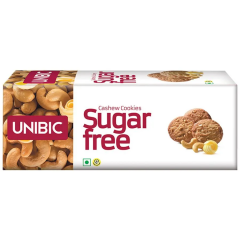Unibic Sugar Free Cashew Cookies 75g