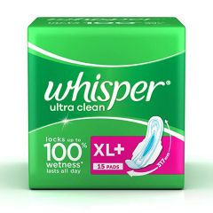 Whisper Ultra clean XL+ 15 nos