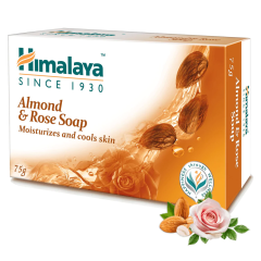 HIMALAYA ALMOND & ROSE SOAP 75G*4