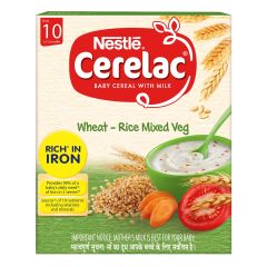 NESTLE CERELAC WHEAT-RICE MIXED VEG 300G (FROM 10-24 MONTH)
