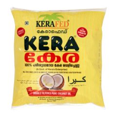 Kera Double Filtered Pure Coconut Oil 500ml Pouch