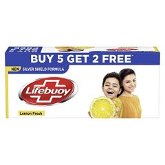 LIFEBUOY LEMON FRESH SOAP 125G Buy 5Get 2 FREE