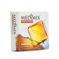 MEDIMIX CLEAR GLYCERINE NATURAL TONING SOAP 100G