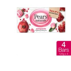 PEARS NATURALE POMEGRANATE BAR 125G PACK OF 4