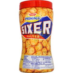 Parle Monaco Sixer Salted Biscuits 200g