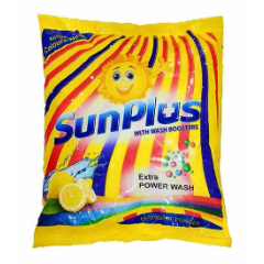 SUN PLUS WITH WASH BOOSTERS EXTRA POWER 500G