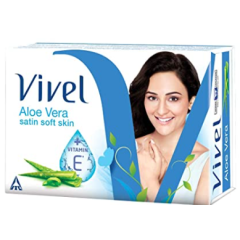 Vivel Aloe Vera Bathing Soap Bar Buy 5 Get 3 Free (Each 150g)
